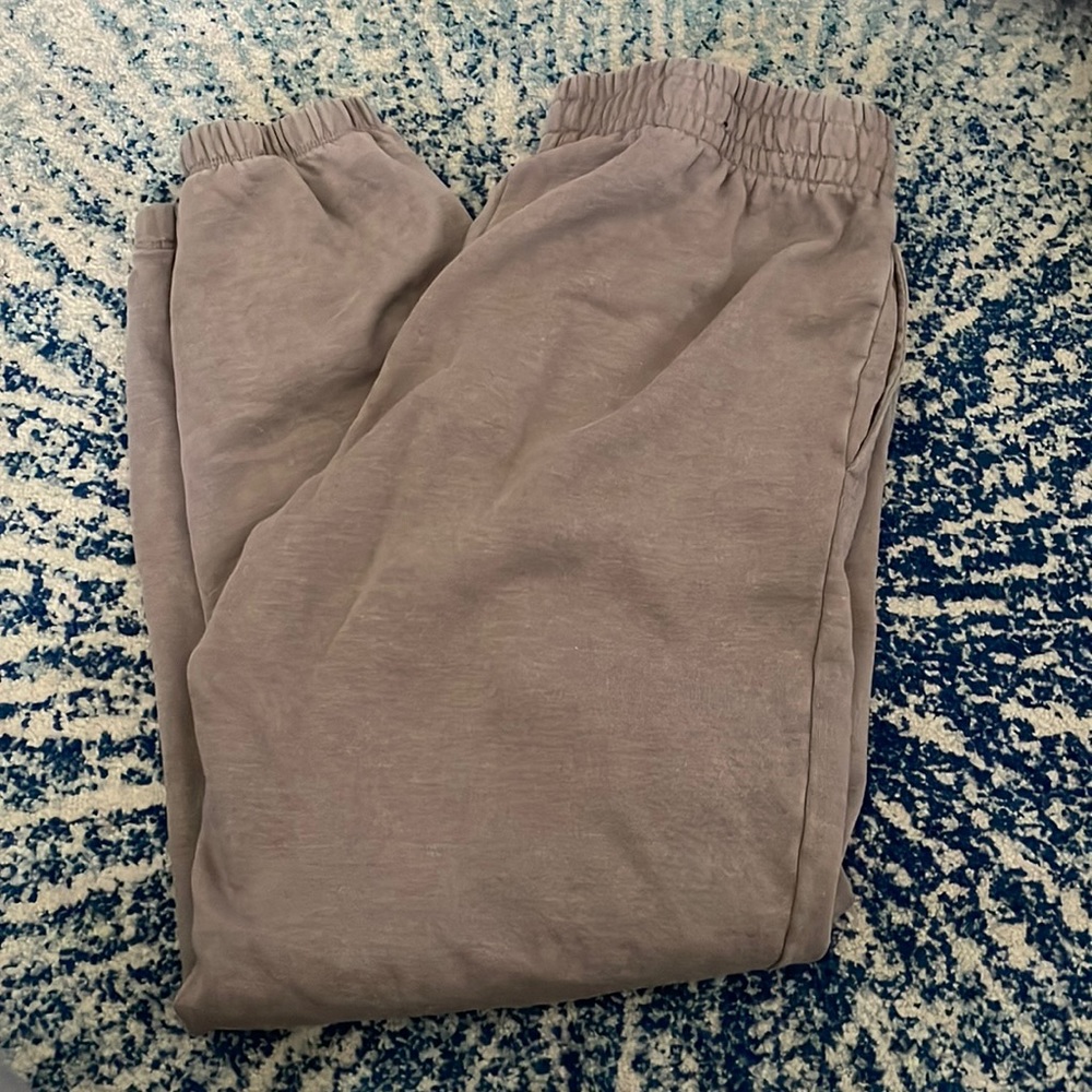 Brown sweatpants
